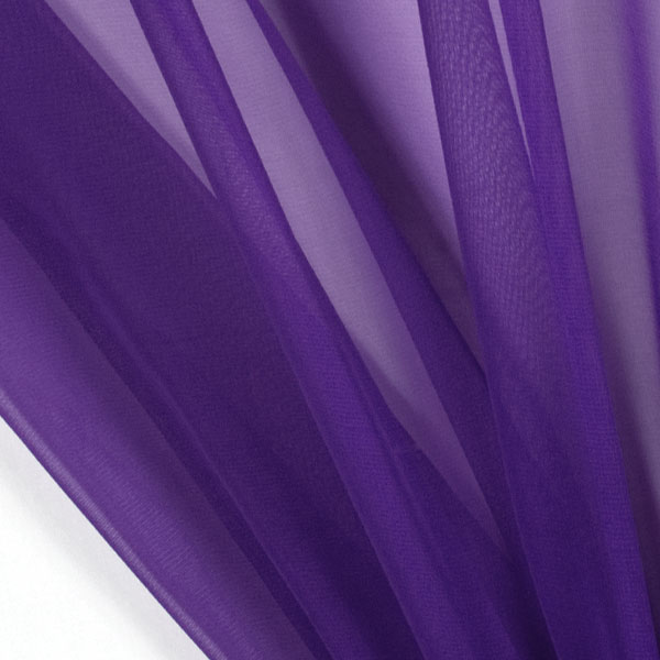Purple 45" Chiffon