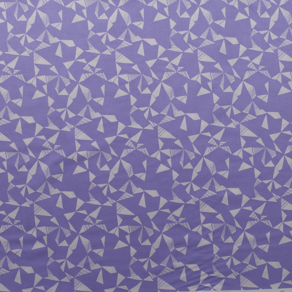 Fractals Lilac Quilter’s Cotton Print from Boundless Fabrics Fabric By The Yard - Wide shot