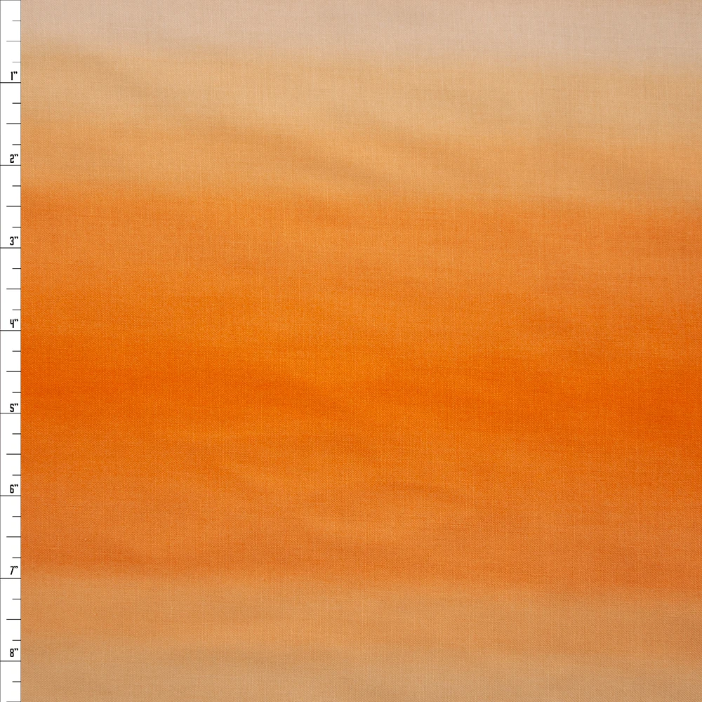 Blenders Ombre Creamsicle Quilter’s Cotton Print from Boundless Fabrics Fabric By The Yard
