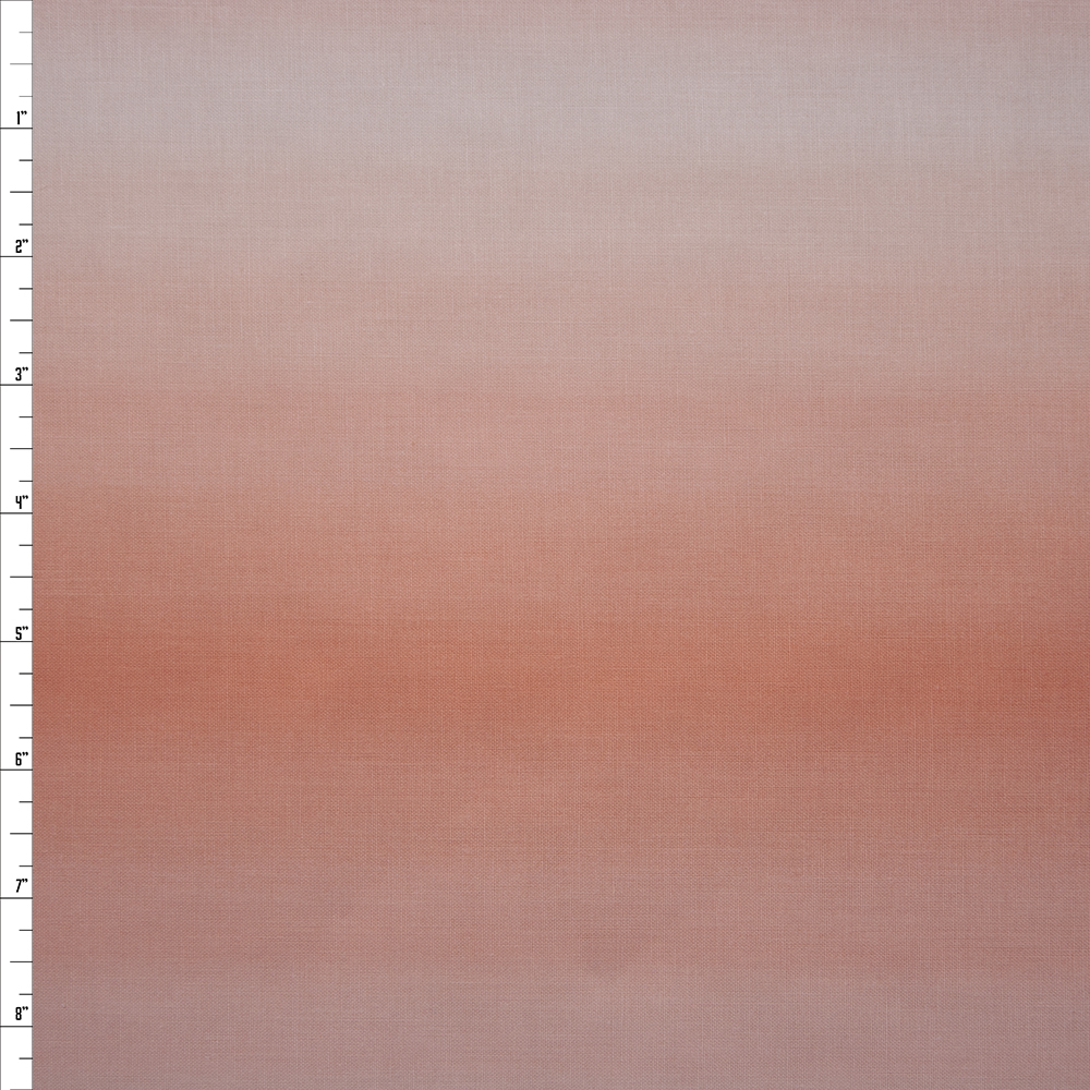 Blenders Ombre Peach Quilter’s Cotton Print from Boundless Fabrics Fabric By The Yard