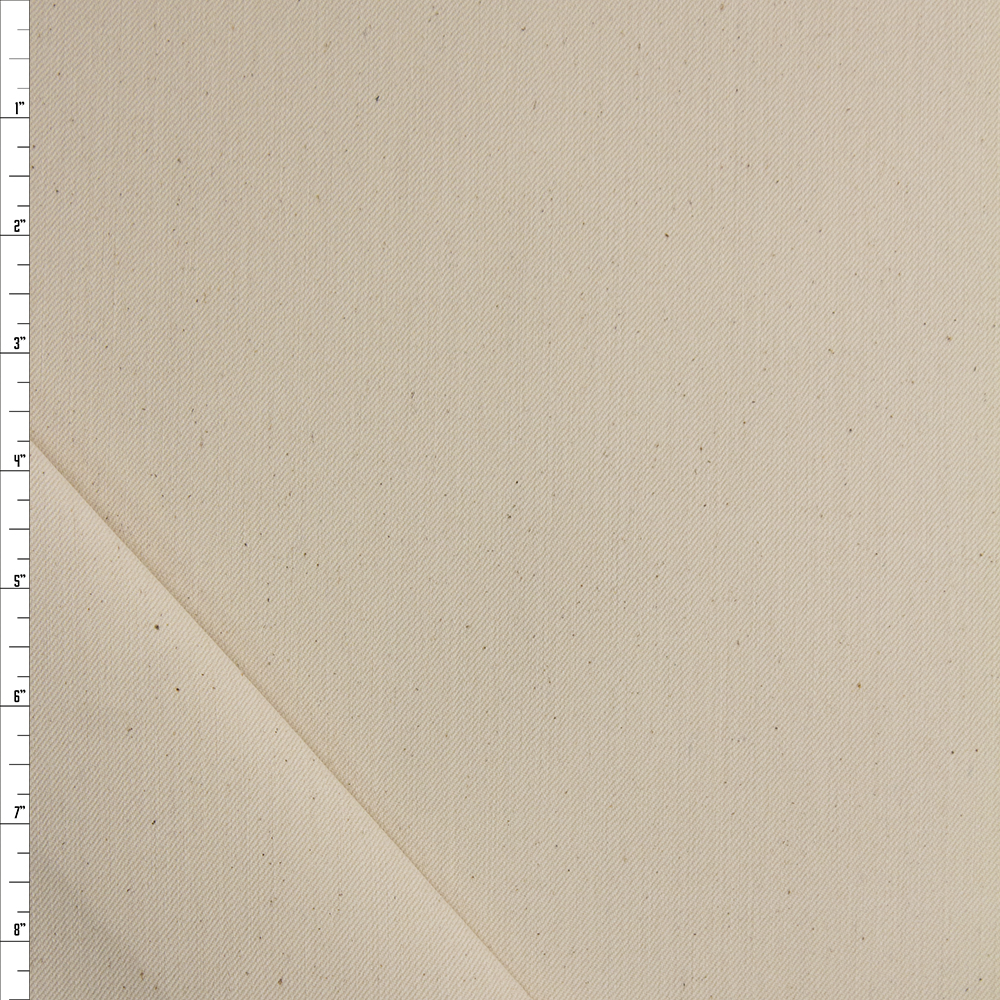 Natural Heavy Cotton Duck  Fabric By The Yard