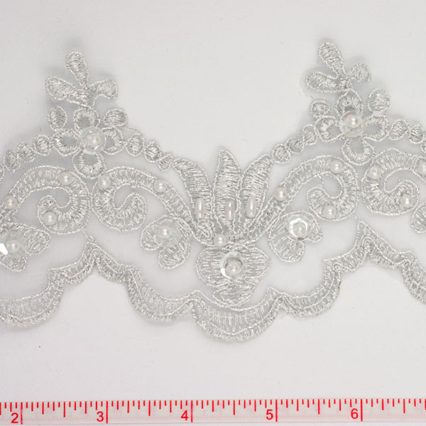 beaded lace trim