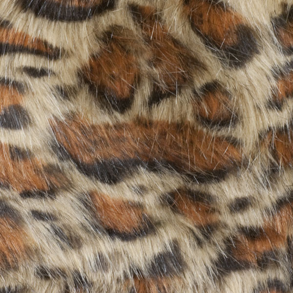 Cali Fabrics | Leopard Print Luxury Faux Fur