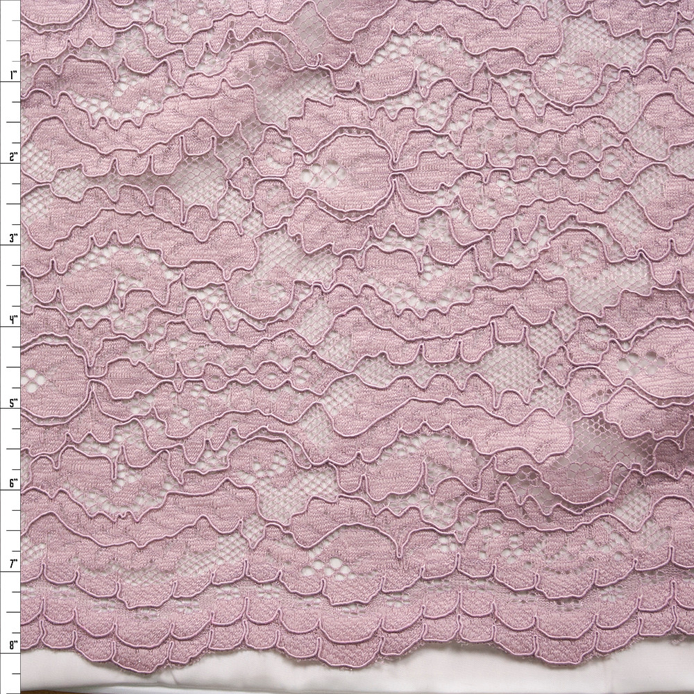 Blue purple rhinestones lace fabric #91966 - Design My Fabric