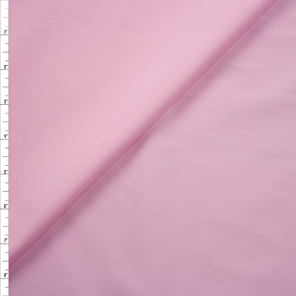 Cali Fabrics Light Pink Midweight Designer Stretch Cotton/Poly Poplin ...