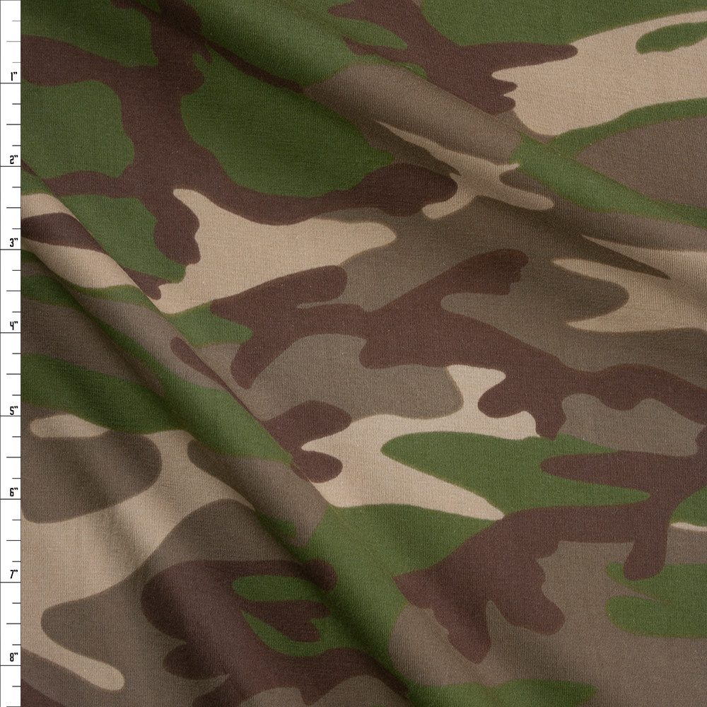 Camouflage Military Fabric