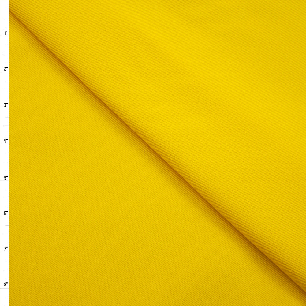 Cali Fabrics Lemon Yellow Ventana Twill By Robert Kaufman Fabric By The cali-fabrics-lemon-yellow-ventana-twill-by-robert-kaufman-fabric-by-the