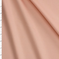 Light Peach Ponte De Roma Fabric By The Yard