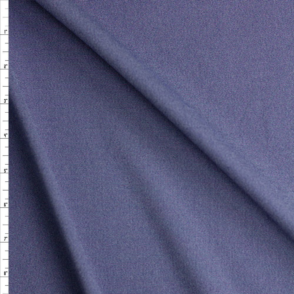 Denim Chambray Ponte Roma Fabric Knit Fabric Ponte Di Roma Fabric by the  Yard 1 Yard Style 410 