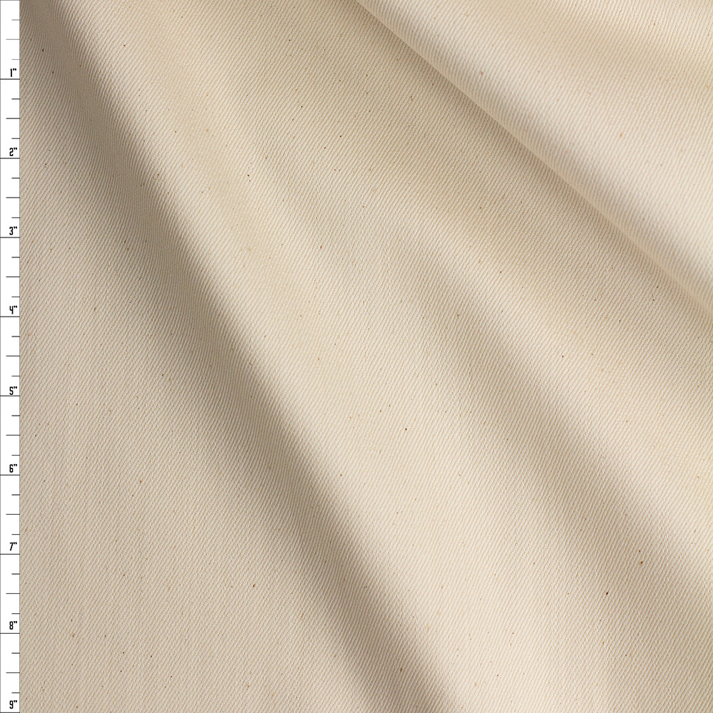 Cali Fabrics Natural Stretch Cotton Twill #26804 Fabric by the Yard