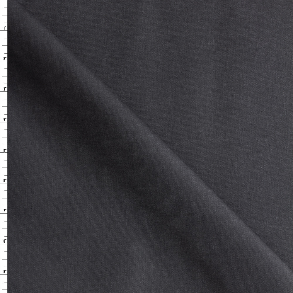 Charcoal Shirt Fabric Cut Piece – 2.1M