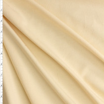 Cream Santa Cruz Stretch Cotton Jersey Fabric By The Yard