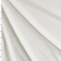 Ivory Santa Cruz Stretch Cotton Jersey Fabric By The Yard