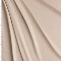 Light Tan Marin Stretch Modal Jersey Fabric By The Yard