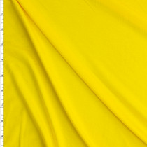 Sunbeam Yellow Marin Stretch Modal Jersey Fabric By The Yard
