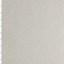 Grey Spots Geo Cotton Novelty Print #27747 Fabric By The Yard