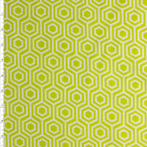 Lime Hex Cotton Novelty Print #27764 Fabric By The Yard