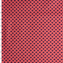 Satori Pink Navy Cotton Novelty Print #27765 Fabric By The Yard