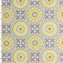 Mosaic White Cotton Novelty Print #27770 Fabric By The Yard