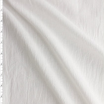 Offwhite Designer Cotton Gauze Fabric By The Yard