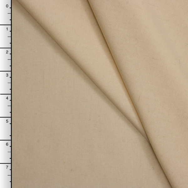 Cali Fabrics | Natural Midweight Wool Gabardine