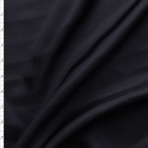 Black Fine Silk Twill #27808 Fabric By The Yard