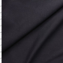 Black Midweight Stretch Cotton Poplin #27833 Fabric By The Yard