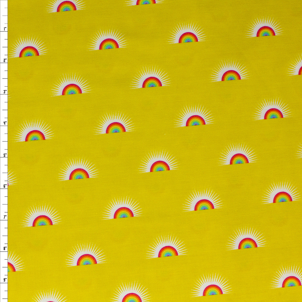 Cali Fabrics Pineapple Sundaze Cotton Print By Tula Pink #28046 Fabric ...
