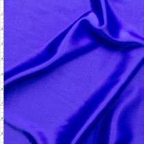 Royal Blue Silk Stretch Satin #28167 Fabric By The Yard