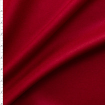 Deep Red Designer Wool Coating #28627 Fabric By The Yard