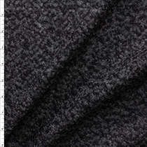 Pepper Designer Wool Boucle Knit #28629 Fabric By The Yard