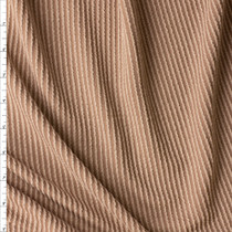 Sand Urban Wavy Rib #28638 Fabric By The Yard