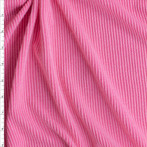 Princess Pink Urban Wavy Rib #28639 Fabric By The Yard