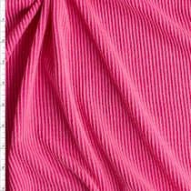 Party Pink Urban Wavy Rib #28640 Fabric By The Yard