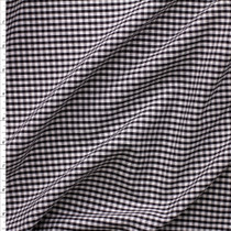 Black And White Mini Gingham Check Nyc Designer Cotton Shirting #28646 Fabric By The Yard