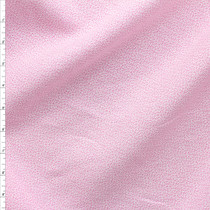Pink Micro Floral On White Nyc Designer Cotton Shirting #28651 Fabric By The Yard