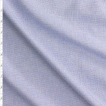Light Blue Crepe Textured Fine Italian Shirting From Albini #28657 Fabric By The Yard