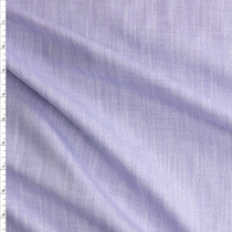 Light Blue Streaked Oxford Fine Italian Shirting From Albini #28662 Fabric By The Yard