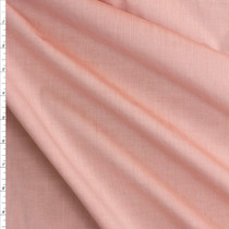 Peach Fine Italian Shirting #28673 Fabric By The Yard