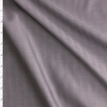 Grey/Black Herringbone Fine Italian Shirting #28682 Fabric By The Yard