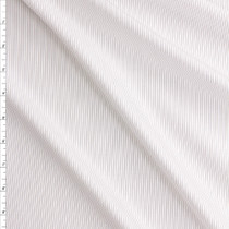 Black On White Micro Vertical Stripe Fine Italian Shirting #28691 Fabric By The Yard