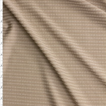 Sand Polartec Power Grid #28714 Fabric By The Yard