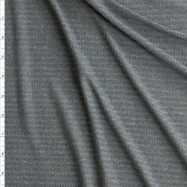 Slate Grey Polartec Power Grid #28718 Fabric By The Yard