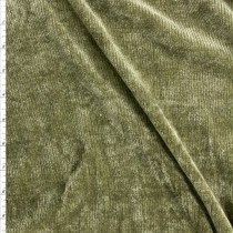 Sage Chenille Sweater Knit #28721 Fabric By The Yard