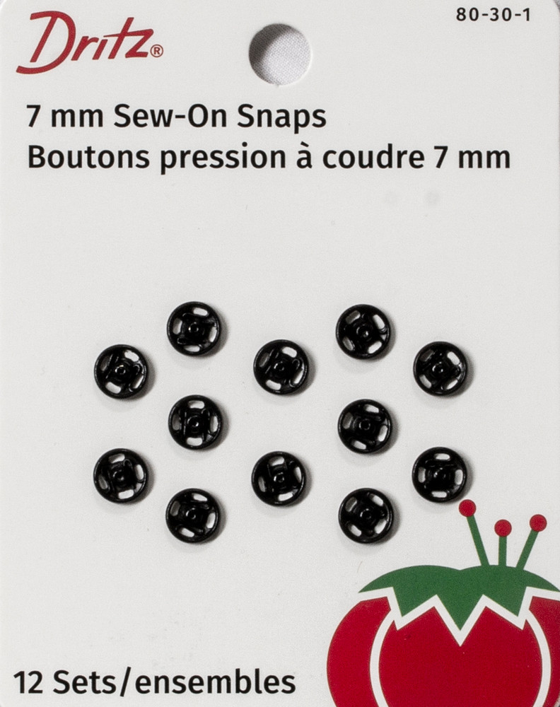 Dritz Bottoni A Pressione Da Cucire – Taglia 3, Ottone Nichelato, 4 Set Per Abbigliamento E Fai Da Te