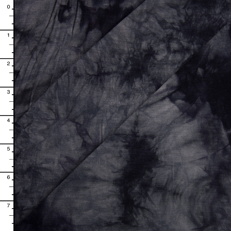 black grey tie dye