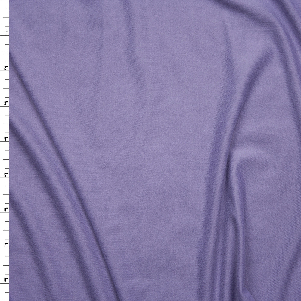 Dusty Lavender Double Brushed Poly Spandex Knit