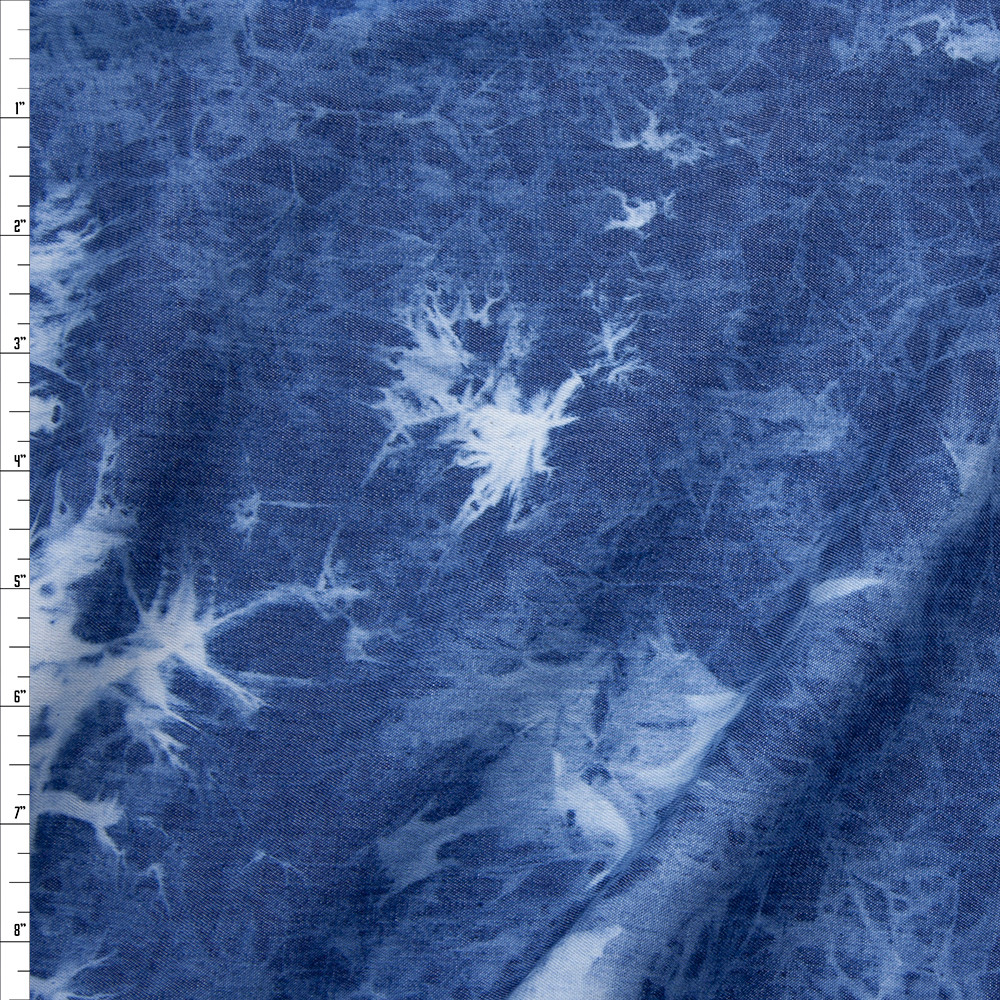 tie dye denim fabric