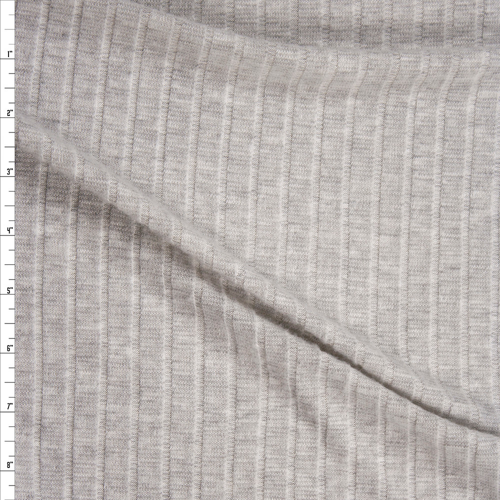 gray-ribbed-knit-texture