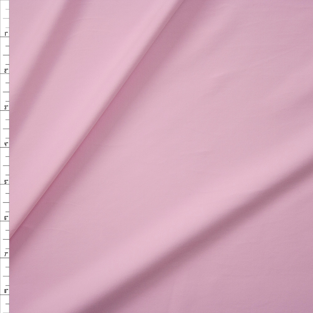 Cali Fabrics Bubblegum Pink Lycra Lamé Fabric by the Yard